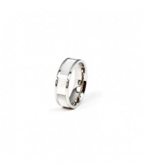 ANILLO UNISEX DE ACERO - ENSO CANARIAS - ANH104