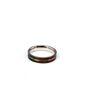 ANILLO UNISEX DE ACERO - ENSO CANARIAS - ANH105