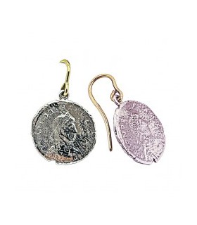 ANILLO DE PLATA MONEDA ANTIGUA - ALTANA - 11A0678