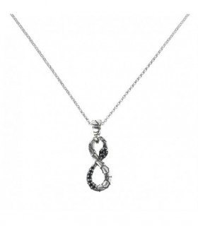 SERPENT PENDANT WITH CHAIN IN SILVER 925 MLS- ALBERT M. - WSOX00094.BS