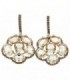 PENDIENTES DE ORO ROSA 18K CON PRASIOLITA & DIAMANTES BROWN - CARBERONIA - 0448992