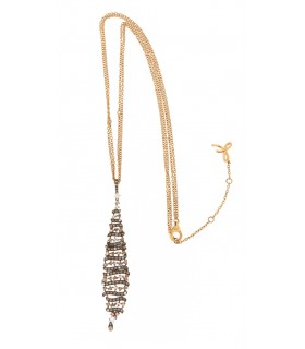 COLLAR ORO ROSA, DIAMANTES - CARBERONIA - 0436433