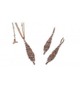 COLLAR ORO ROSA, DIAMANTES - CARBERONIA - 0436433