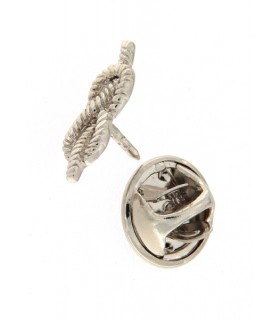 PIN EN PLATA DE LEY - LAZO DE AMOR - PIN.4MS2