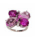 WITH ALEXANDRITE, PINK TOURMALINE & DIAMONDS - CHANTALINE - PLA09BRP1