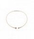 COLLAR PLATA CHAPADO ORO ROSA RIGIDO - FIFTH SEASON by ROBERTO COIN - SR777CL0944
