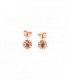 PENDIENTES PLATA CHAPADO ORO ROSA - FIFTH SEASON by ROBERTO COIN - SR777EA0944