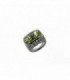 RING SILVER BLACK QUARTZ LEMON - FIFTH SEASON by ROBERTO COIN - SRV555RI24970