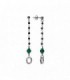 PENDIENTES PLATA CON PIEDRAS SEMIPRECIOSAS - ALBERT M. - WSOX00188.GR