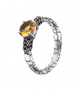 SILVER RING WITH SEMIPRECIOUS STONES - ALBERT M. - WSOX00018.BSC