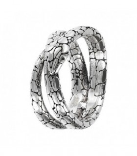 ANILLO SERPIENTE PLATA - ALBERT M. - WSOX00010S